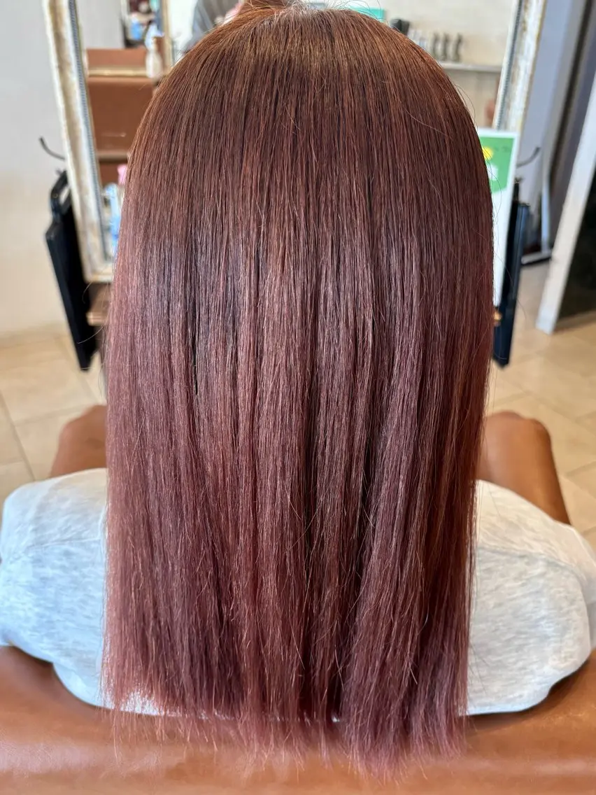 カラー ヘアカラー 沖本 あやののヘアスタイル