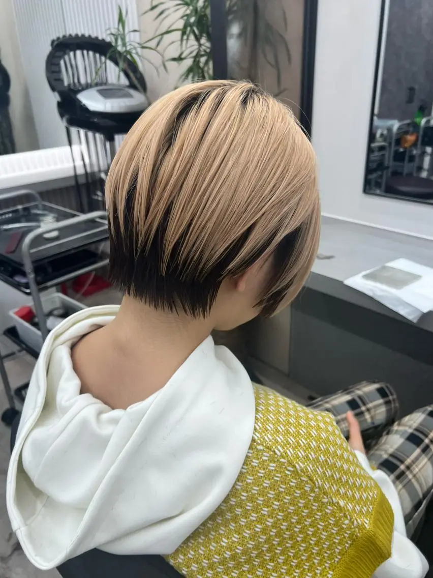 【10月限定】💗限定クーポン💗骨格矯正カット+透明感カラー+ワンステップトリートメント💗💗の写真
