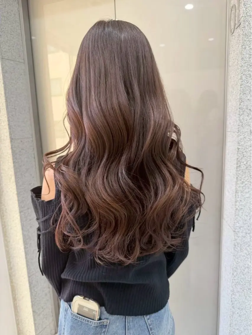 ロング ヘアカラー トリートメント 透明感🤍×髪質改善 🫧Kaitoのヘアスタイル