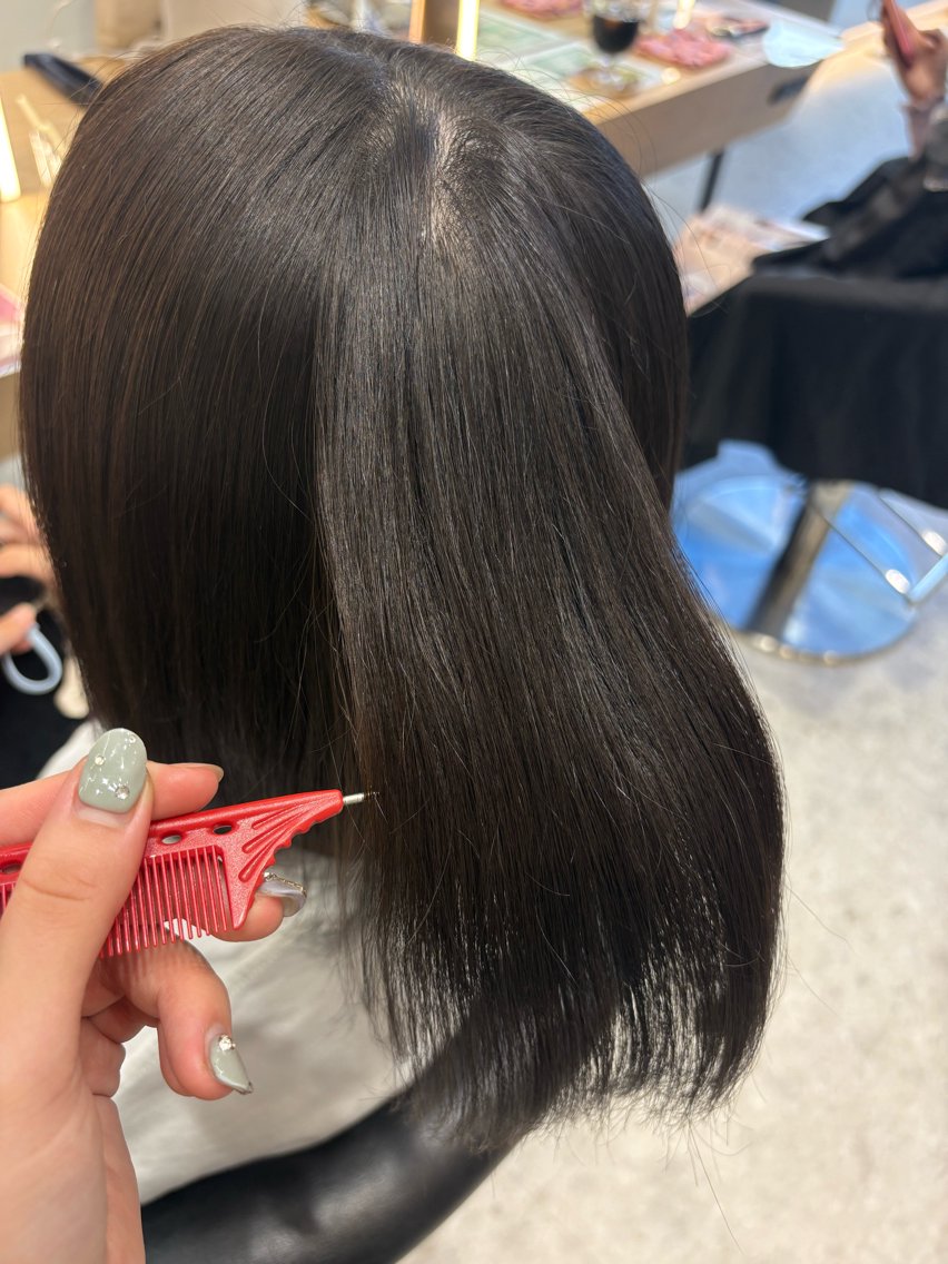 ショート 縮毛矯正 ❥韓国ヘア🇰🇷❥ 透明感カラー❥Ruiのヘアスタイル