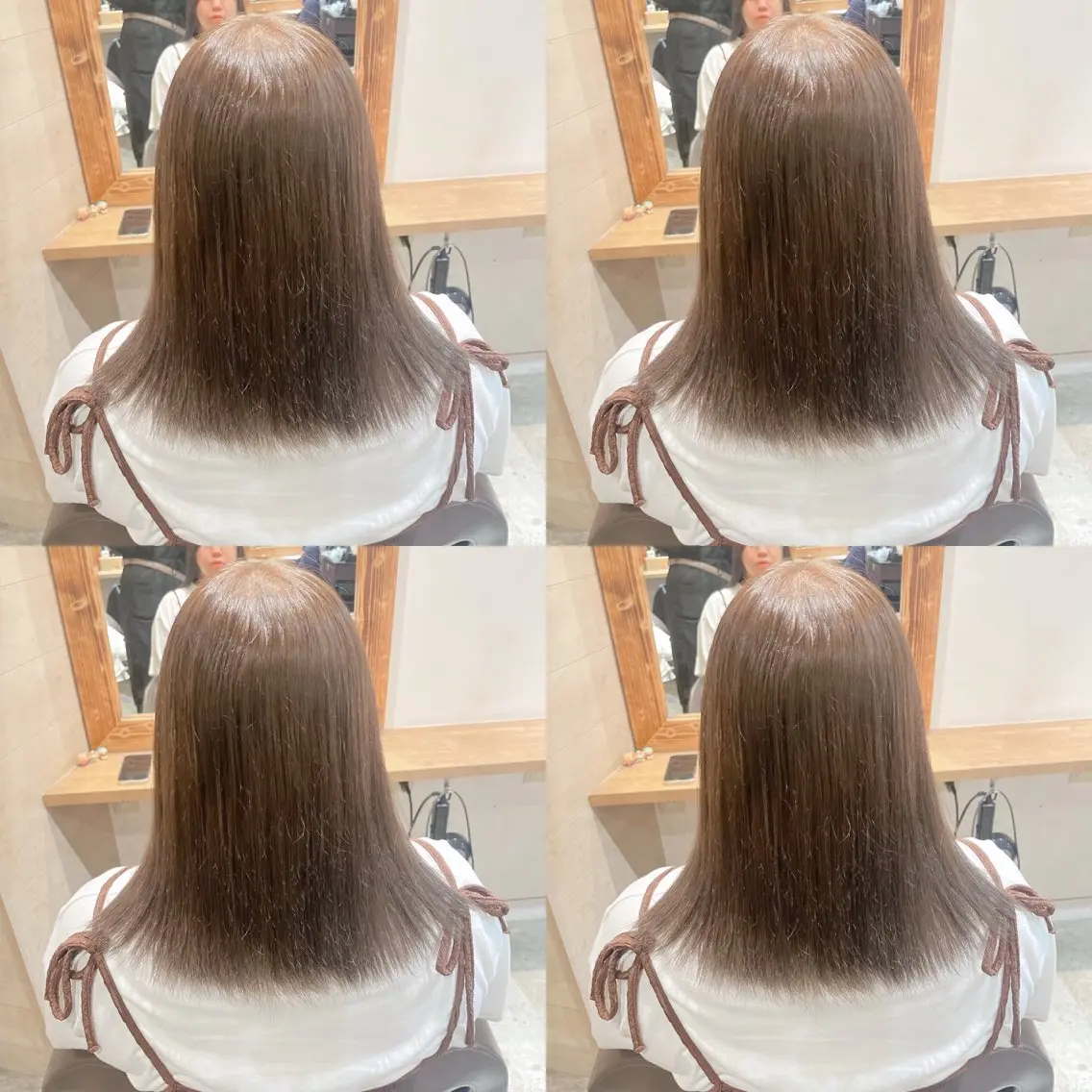 ミディアム カラー Minami. 🩵 再現性特化ヘアのヘアスタイル