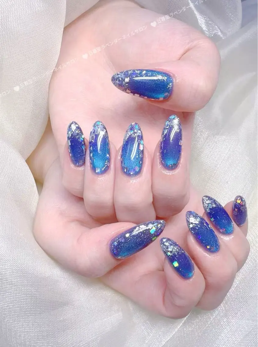 ネイル ラベンダー💖日暮里 ルル💖ネイルのネイルデザイン