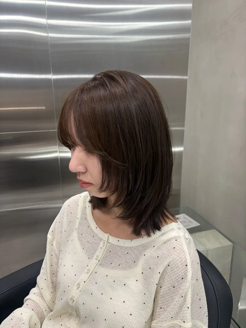 【Aujua】カット＋艶カラー＋Aujua6stepトリートメント🩰の写真