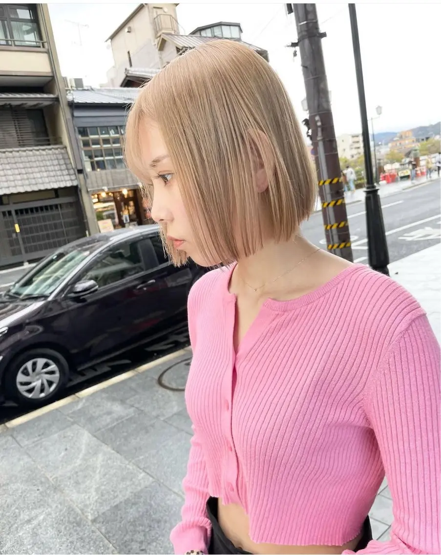透明感カラー＋2ステップトリートメントの写真