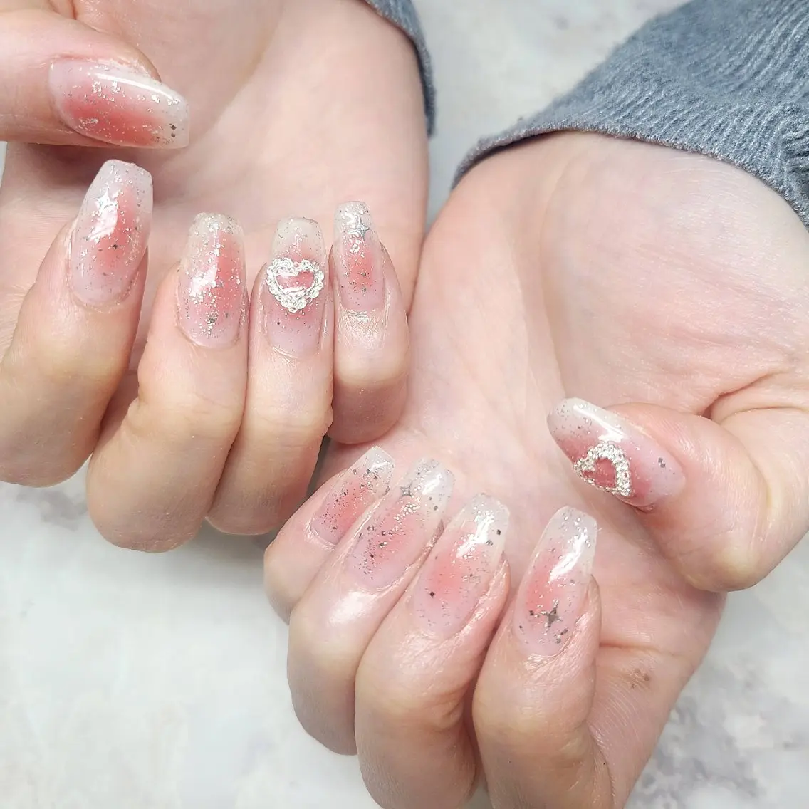 ネイル ハンドネイル フットネイル キレイ系サロン🤍 K-NAILのネイルデザイン