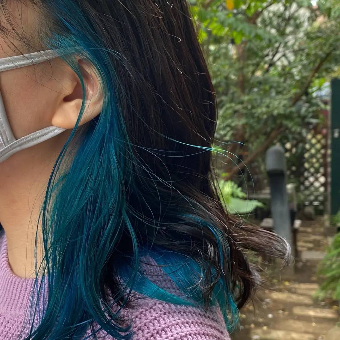 ミディアム カット ヘアカラー Moca 〰️のヘアスタイル