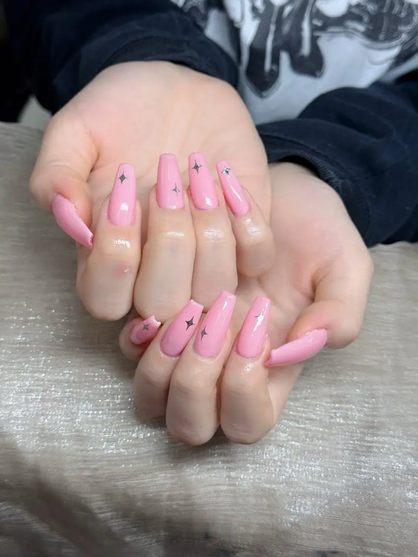 ネイル ジェルネイル 韓国ネイル マグネットネイル ネイルチップ 冬ネイル Lenie Nail Salonのネイルデザイン