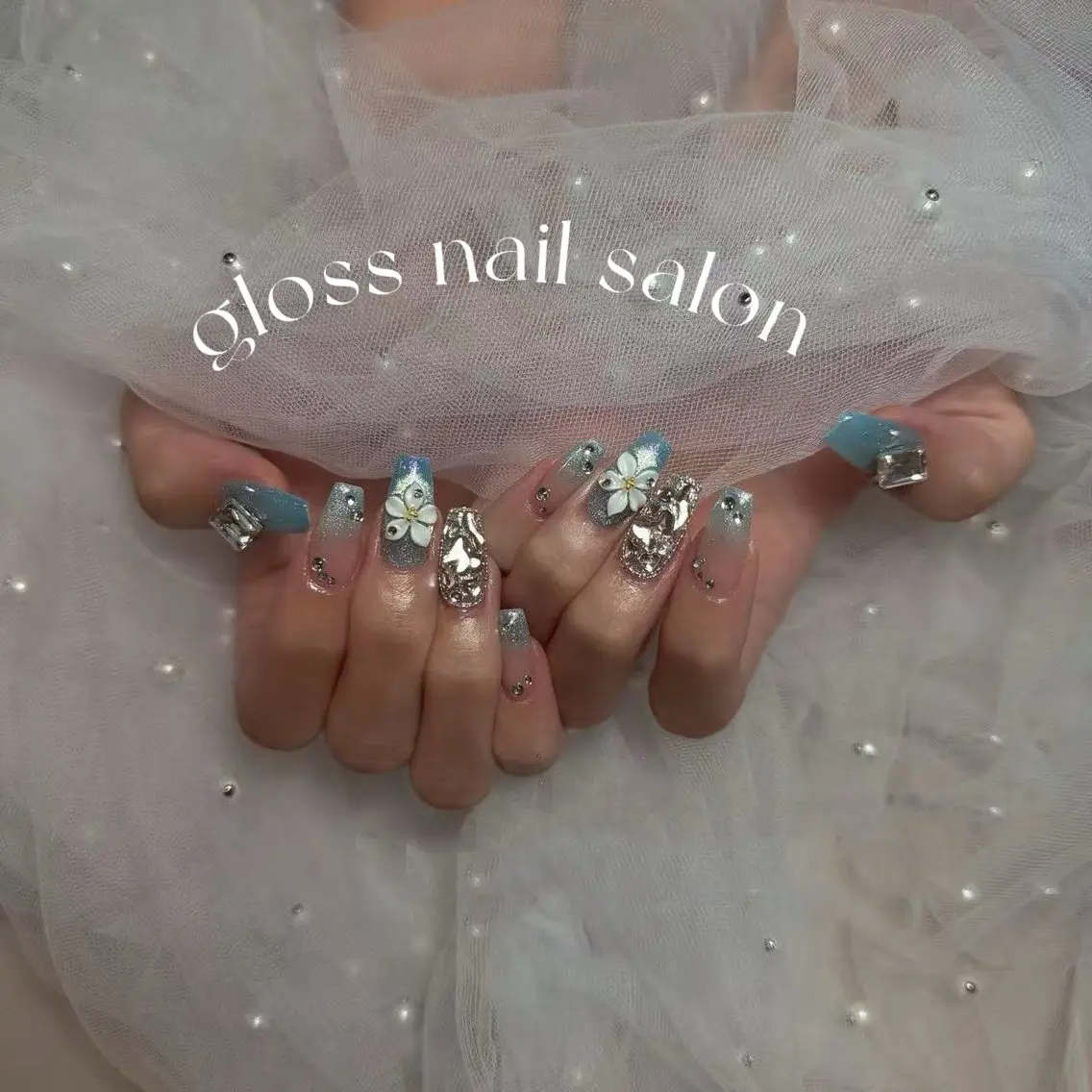 ネイル ハンドネイル ゆり🌷 gloss nailのネイルデザイン