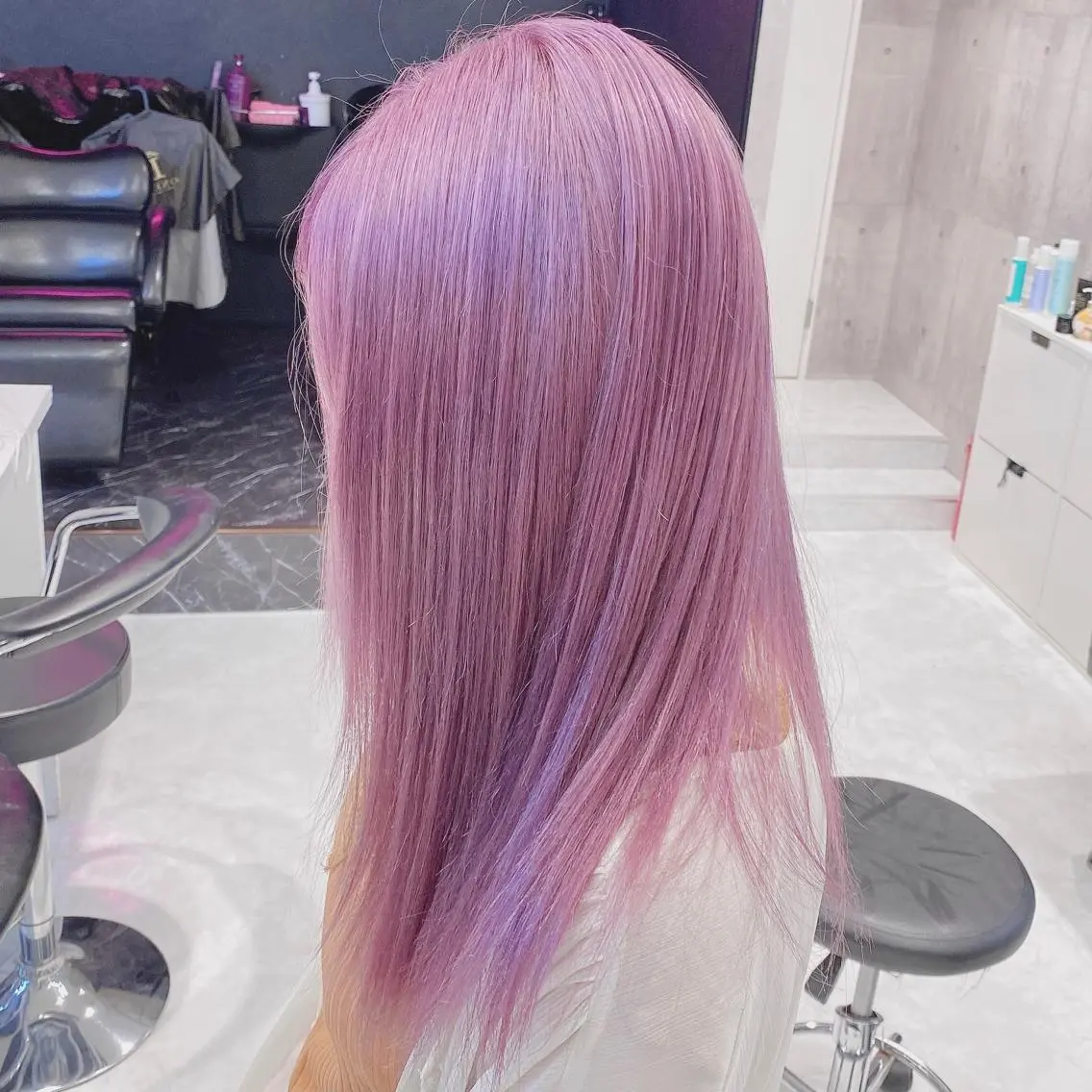 ロング カラー ヘアアレンジ メンズ キッズ マツエク・マツパ ヘアカラー トリートメント ブリーチの髪様 MASATOのヘアスタイル