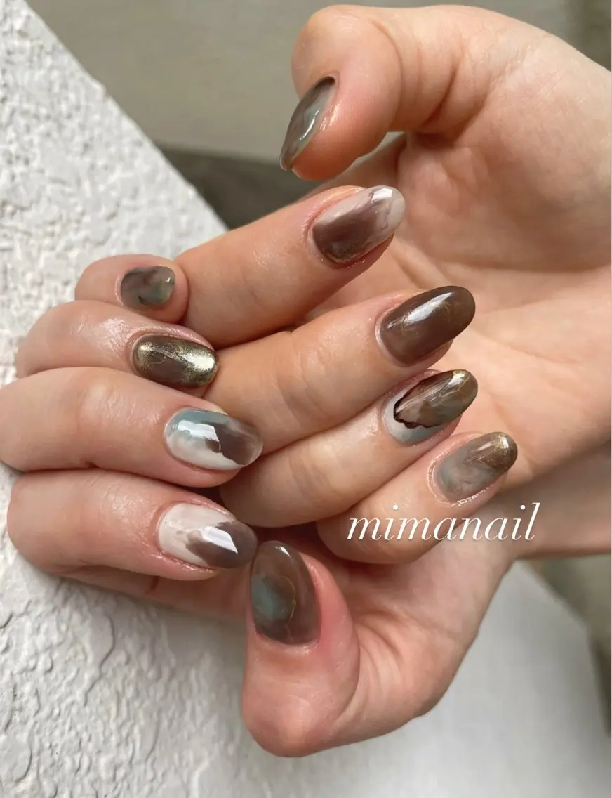 ネイル ハンドネイル mima nailのネイルデザイン