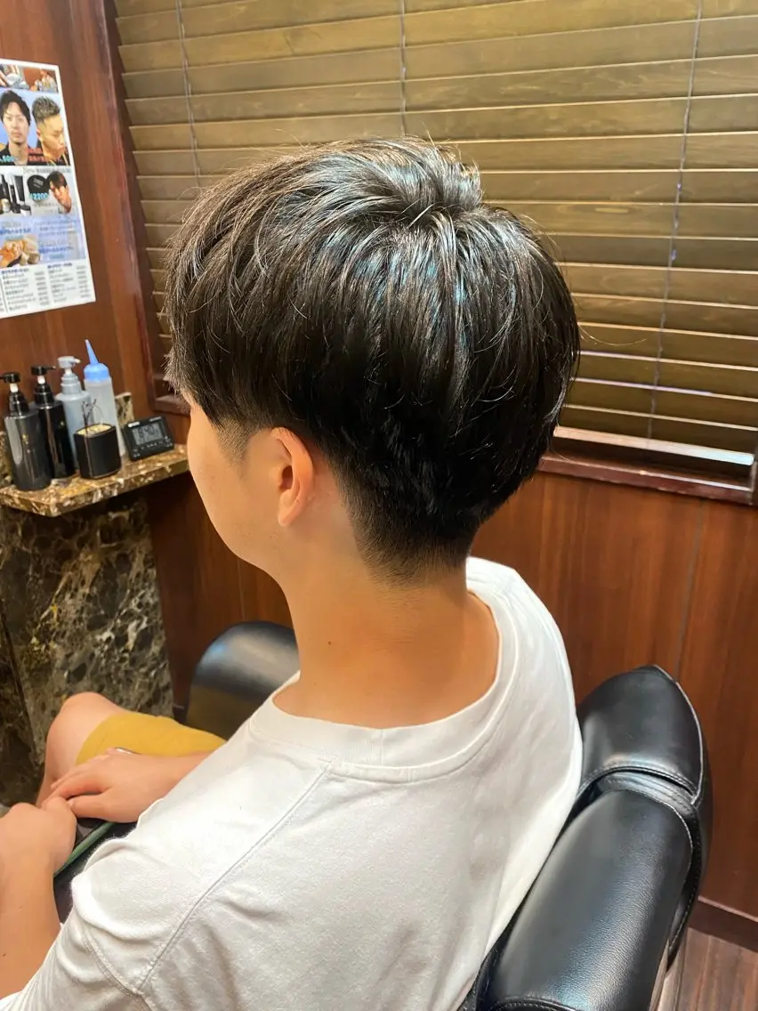 メンズ マッシュ 三瓶まい  メンズ/ レディースカット✂️のヘアスタイル