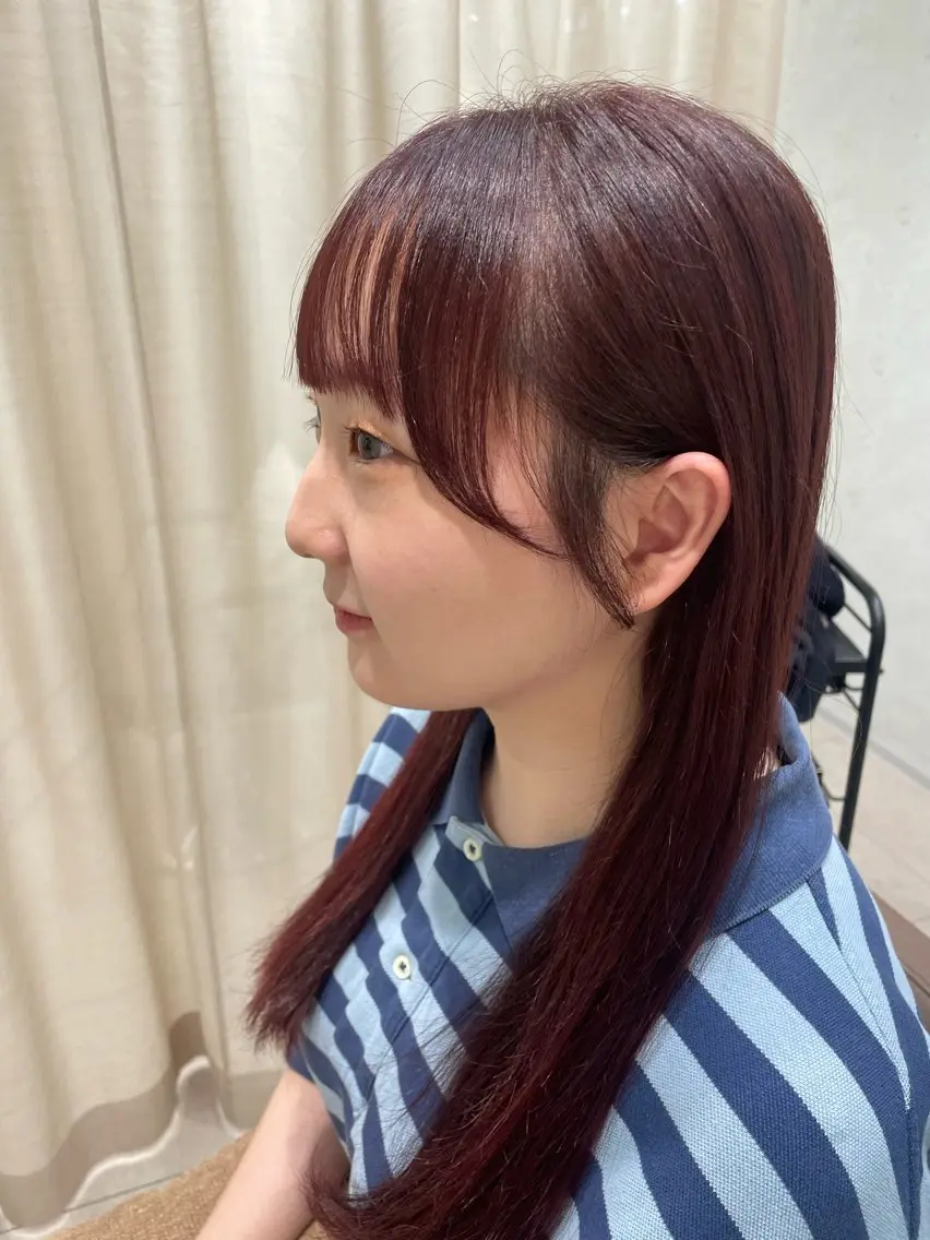 🫧🤎【前髪カット付き】前髪縮毛矯正+3stepTr+marbb(ミニアロマ付)🤎🫧🧖🏻♀️の写真