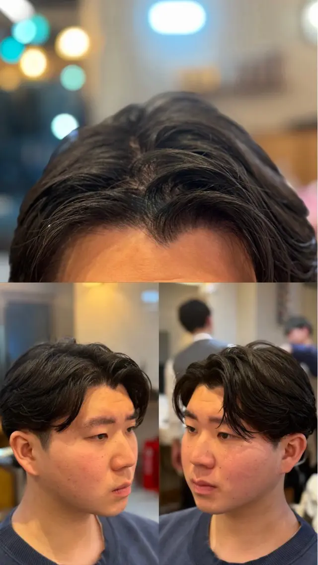 ミディアム ✨メンズ特化✨ 菅野亮太のヘアスタイル