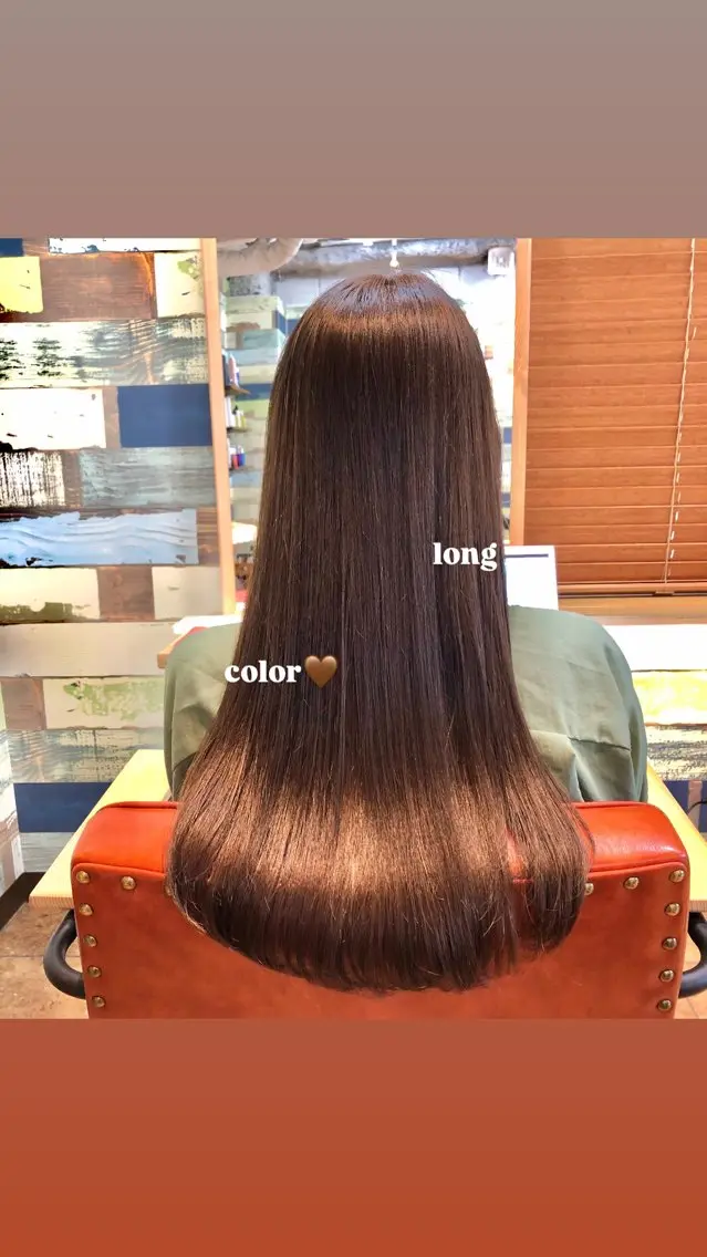 ロング カラー ヘアカラー カラーモデル募集！ 佐々木彩衣🤍🪄のヘアスタイル