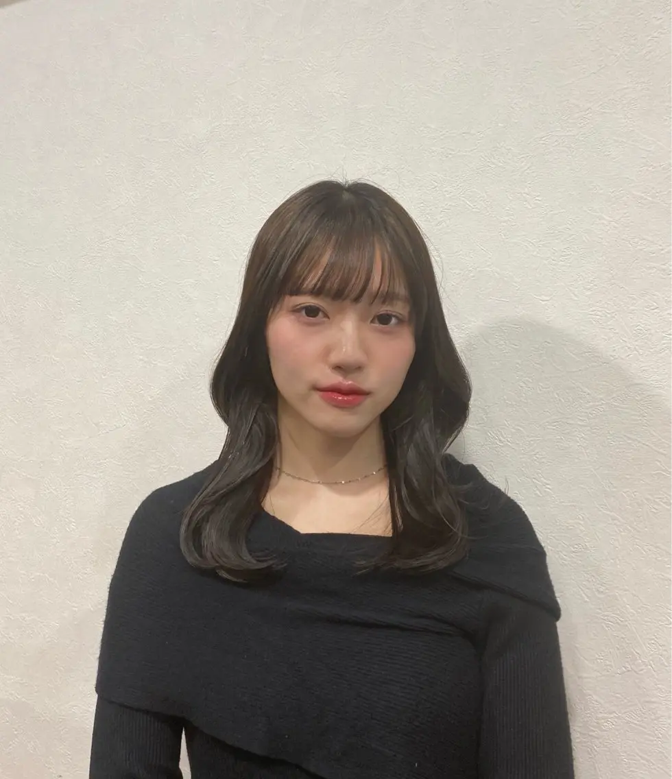 ミディアム カット ヘアカラー Hosaki :池袋🎀🫧のヘアスタイル