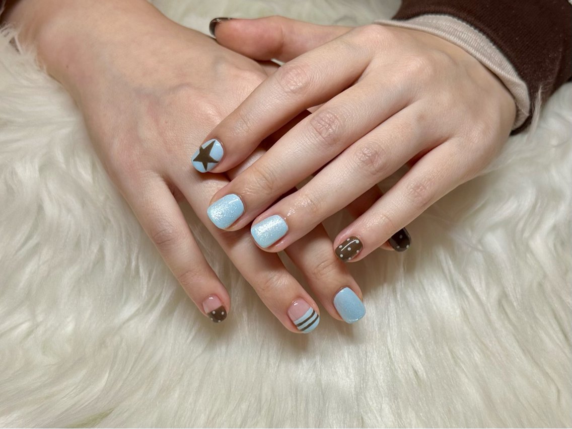 ネイル 持ち込み ハンドネイル Nailfy’s ナミ💓のネイルデザイン