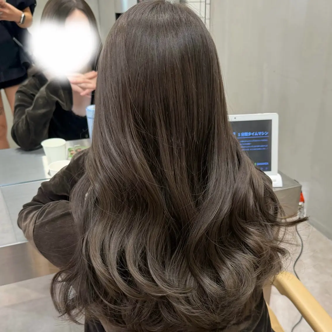 ロング カラー 🫧 harunaのヘアスタイル