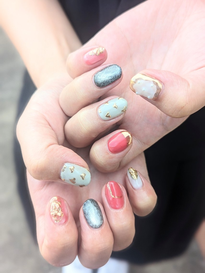 ネイル ニュアンスネイル ハンドネイル 推しネイル | 　aycnailのネイルデザイン