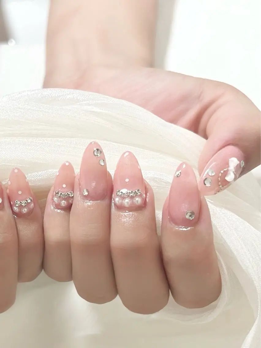 ネイル ハンドネイル Hazel💎 Azusaのネイルデザイン