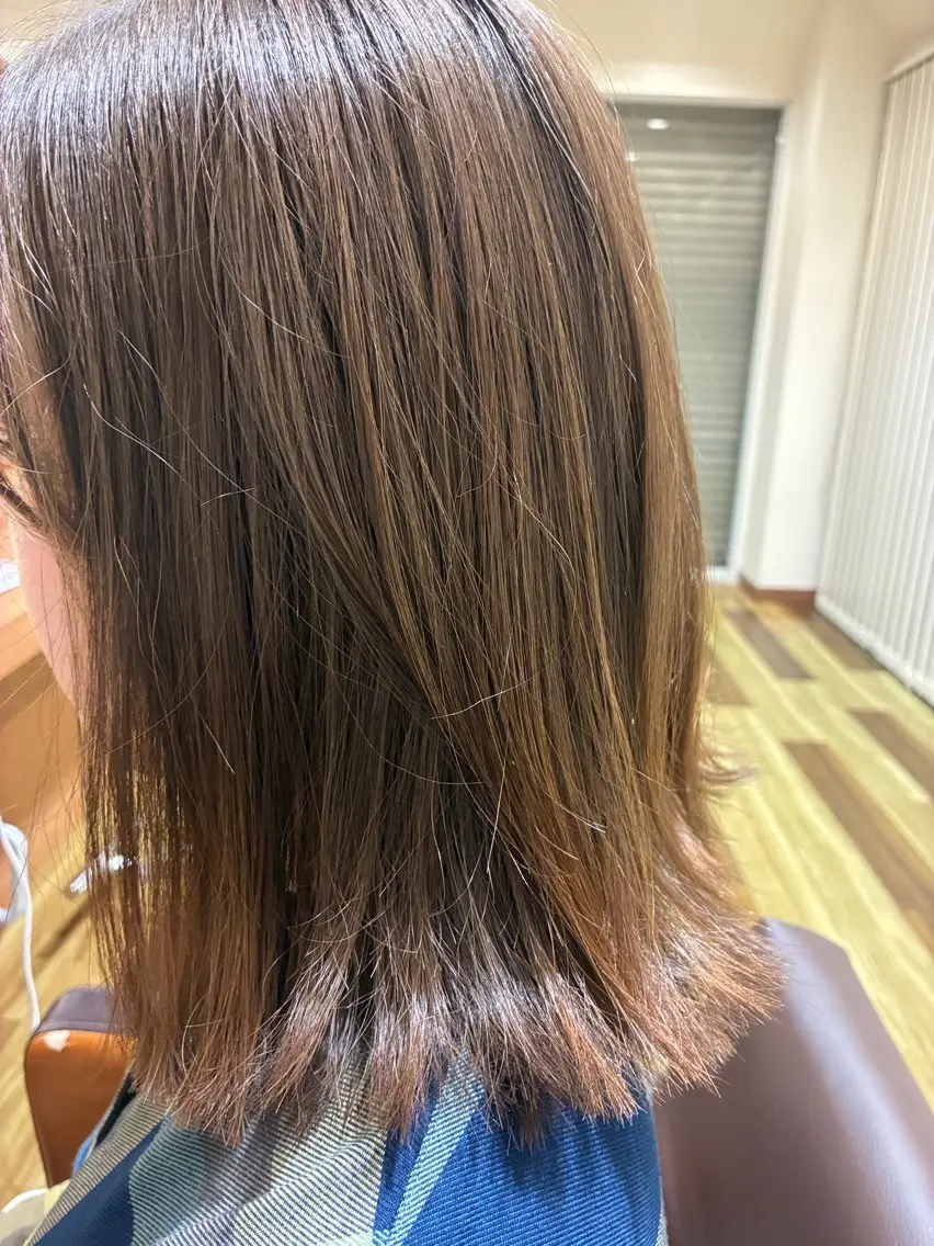 ミディアム 長宗 智也のヘアスタイル