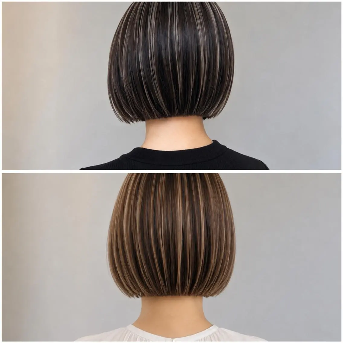 カラー ブリーチ ダブルカラー ボブ 髪質改善 ハイライト/ショート レイヤー✨yaeのヘアスタイル