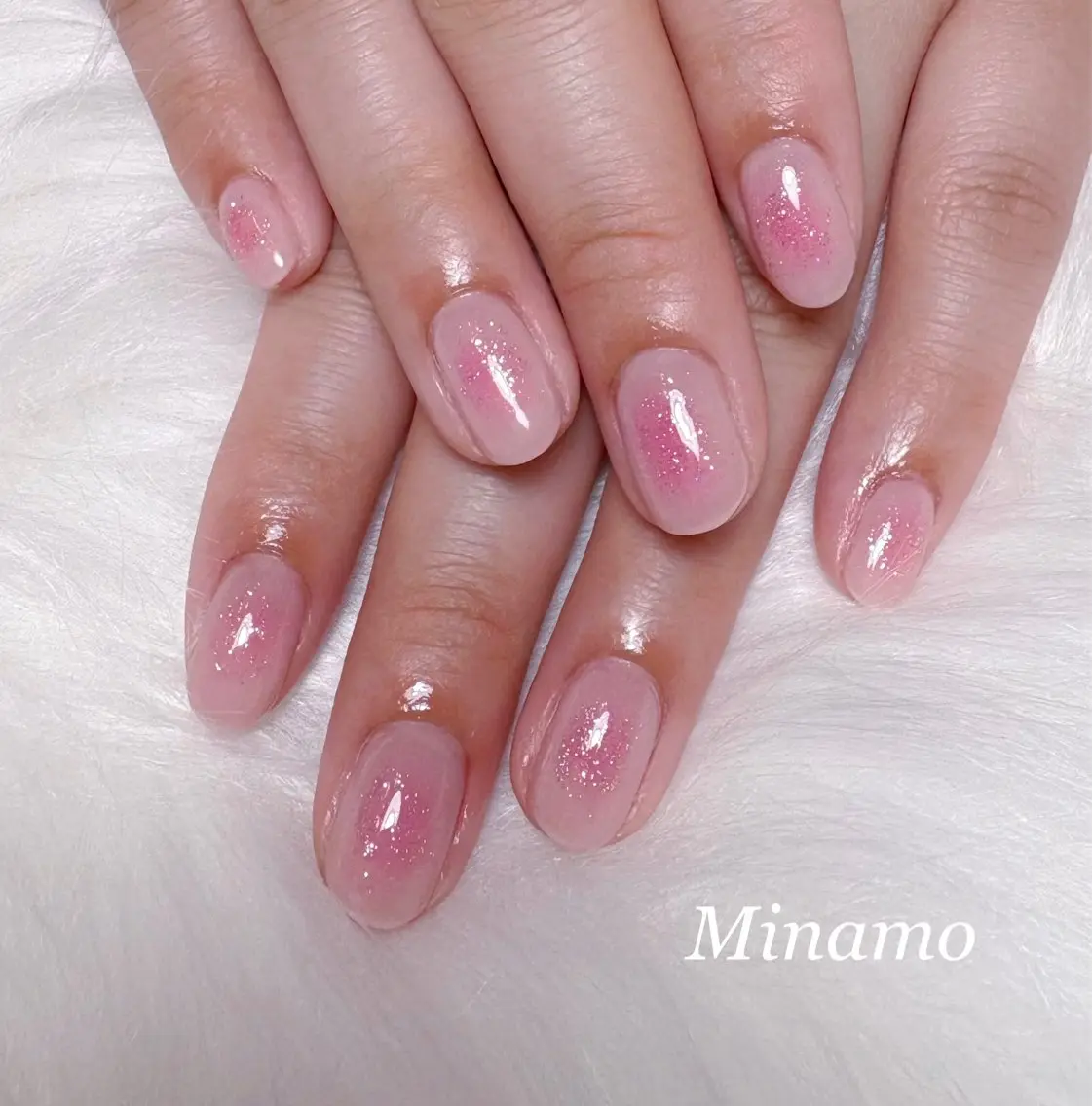 ネイル ハンドネイル Minamo 🩵のネイルデザイン