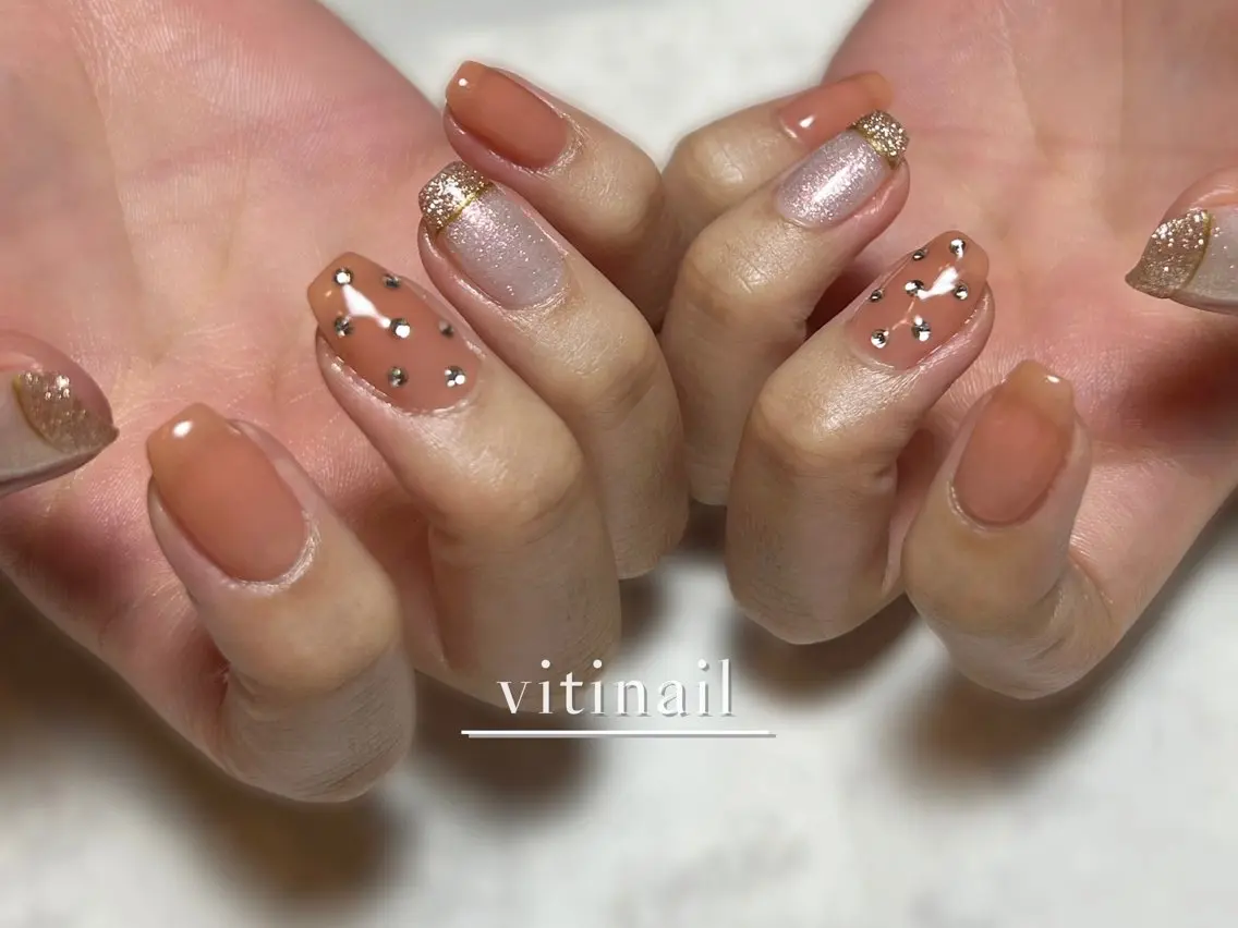 ネイル ハンドネイル vitinail/ 𝘠𝘶𝘬𝘪.のネイルデザイン