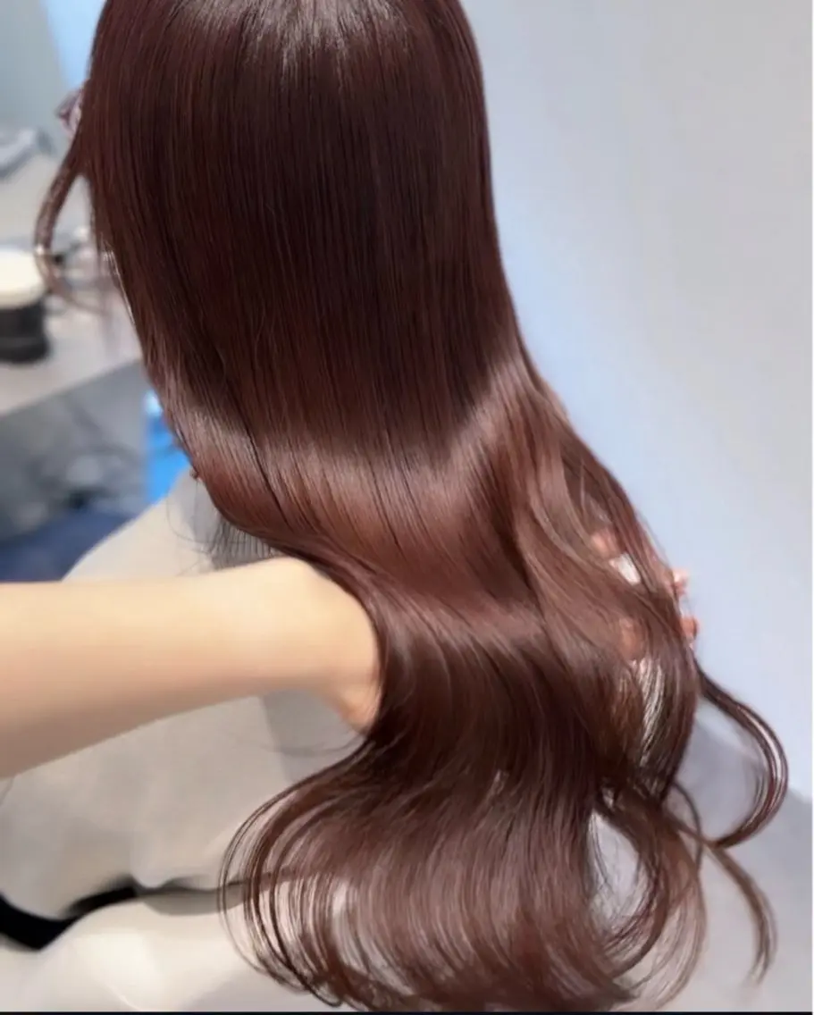 ロング ヘアカラー トリートメント カエデ🌱‬‪/ alb.のヘアスタイル