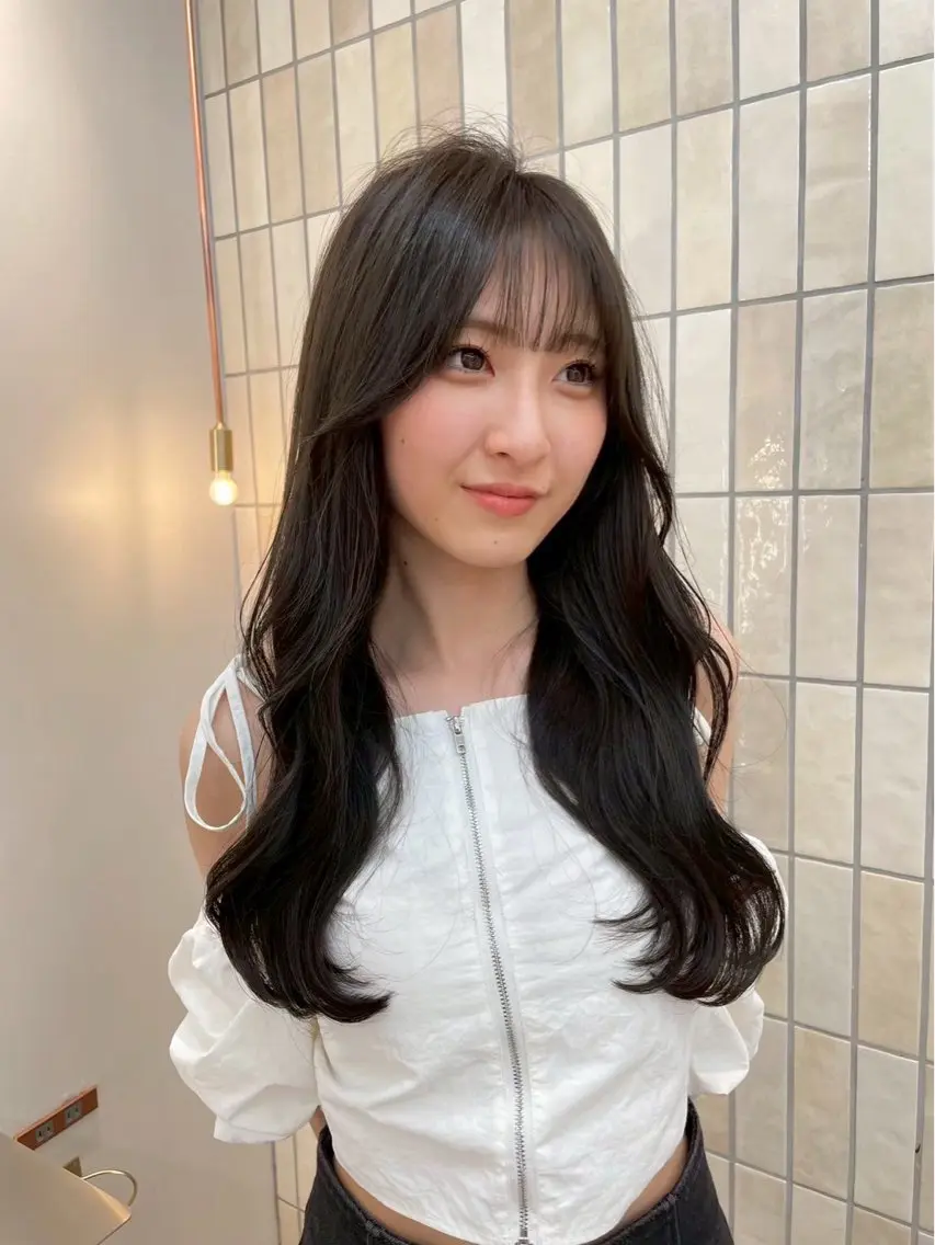 ロング レイヤーカット 中島一斗 レイヤーカットのヘアスタイル