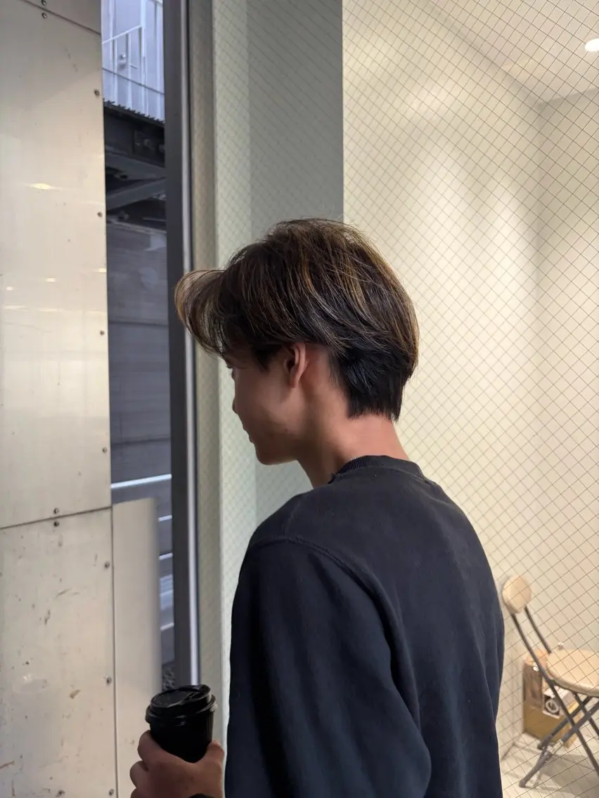 ショート カラー メンズ MIO/カラー /モデル募集のヘアスタイル