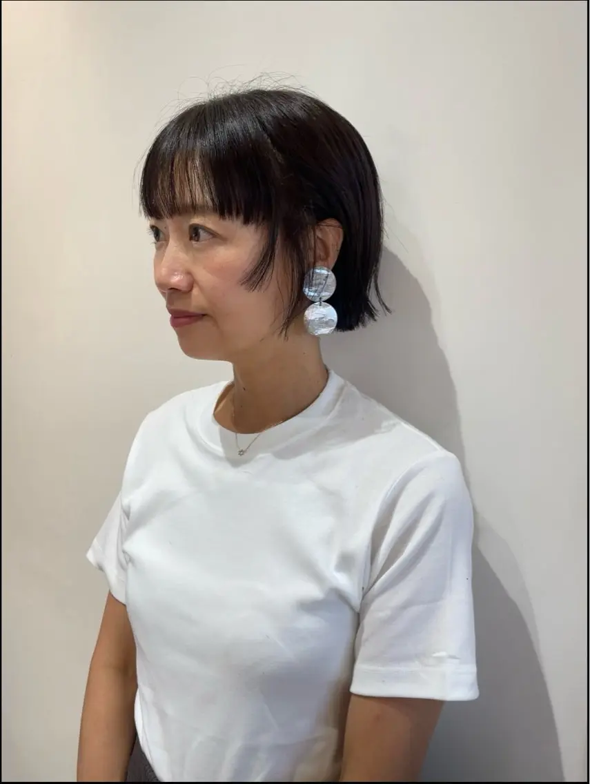 ショート 佐々木 彩羽のヘアスタイル