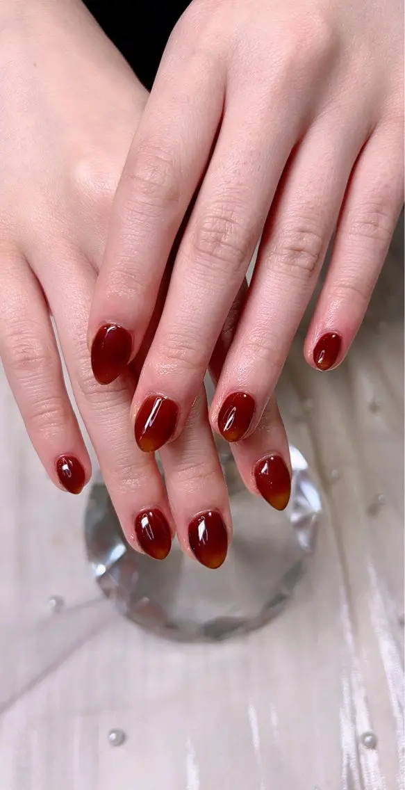 ネイル べっ甲ネイル オフィスネイル シンプルネイル Cute Tips nailのネイルデザイン