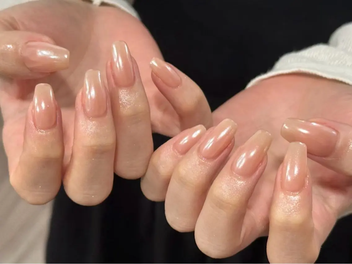 〈hand〉 ミラーネイル🪞(オフなし)の写真