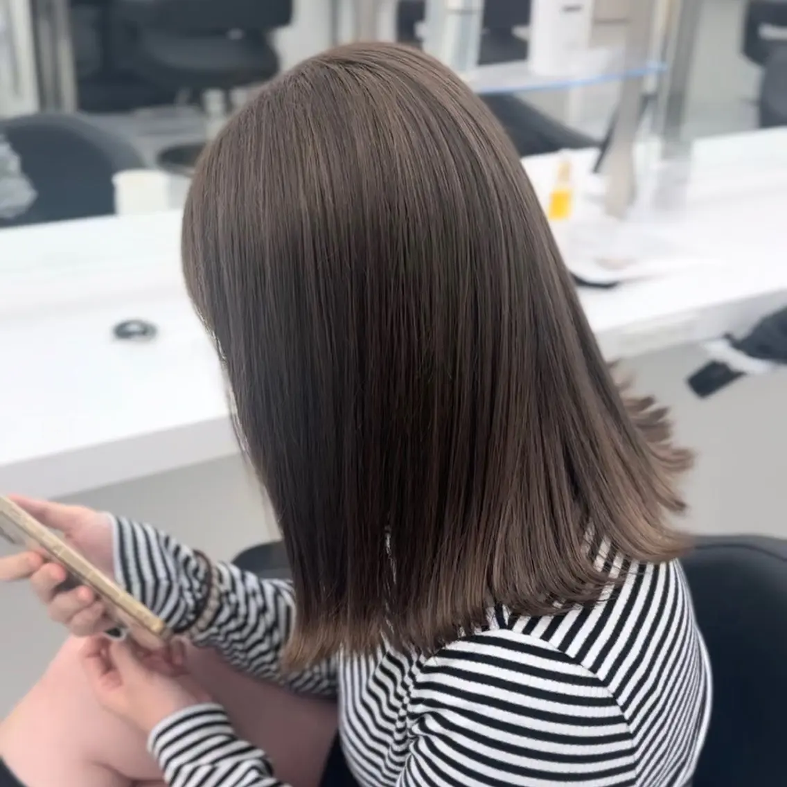 ミディアム 似合わせstyle ❤︎misaki❤︎のヘアスタイル