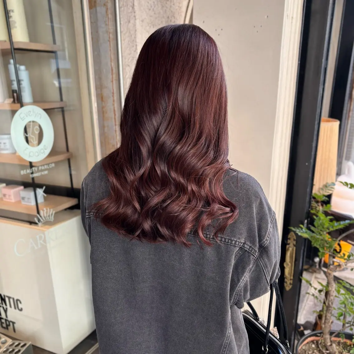 透明感カラー+サプリトリートメントの写真