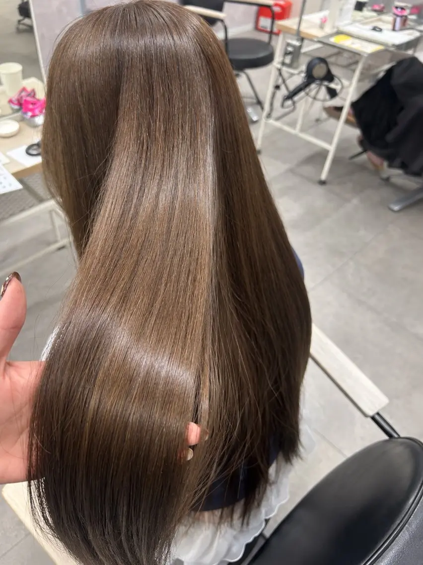 ロング カラー 🪞髪質改善カラー 🪞ちひろのヘアスタイル