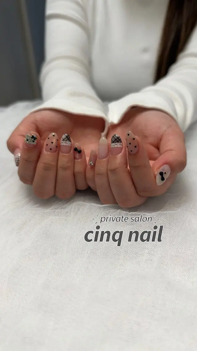 ネイル ハンドネイル cinq nail honokaのネイルデザイン