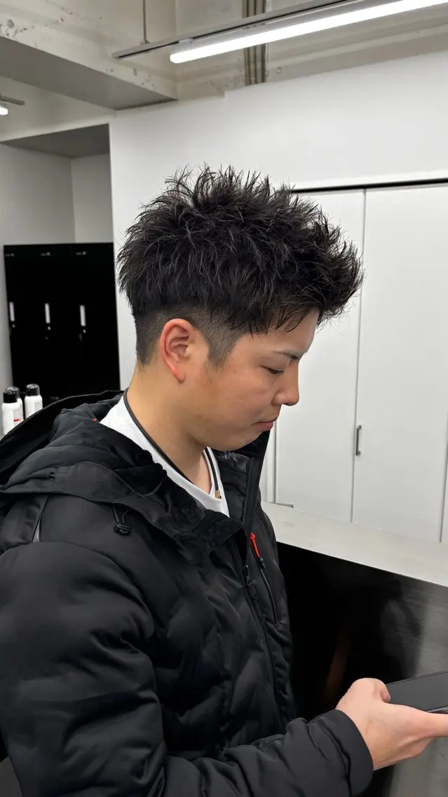 ショート メンズ &Maison. LILIのヘアスタイル