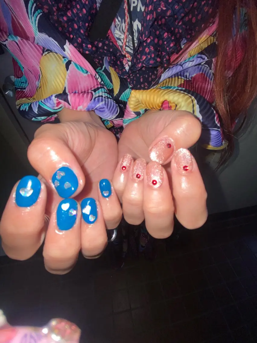 ネイル 個性派🌺推しネイル 💅💞hota🐇のネイルデザイン
