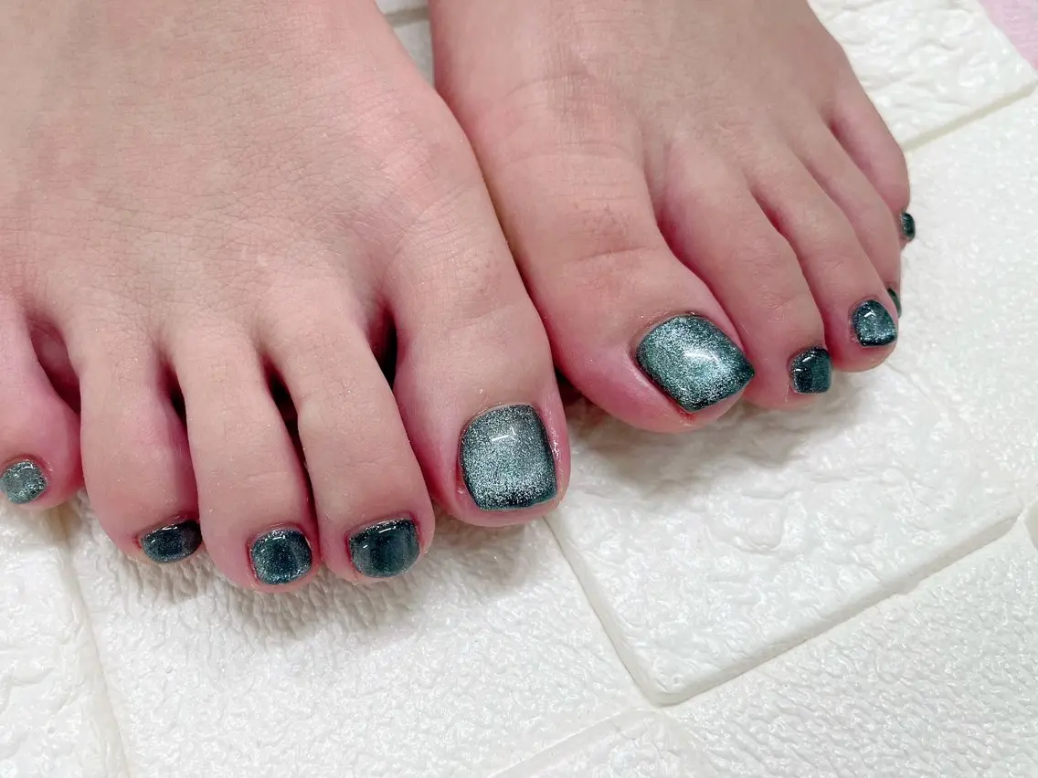 ネイル フットネイル マグネットネイル フットネイル nail salon アトリエBONOのネイルデザイン