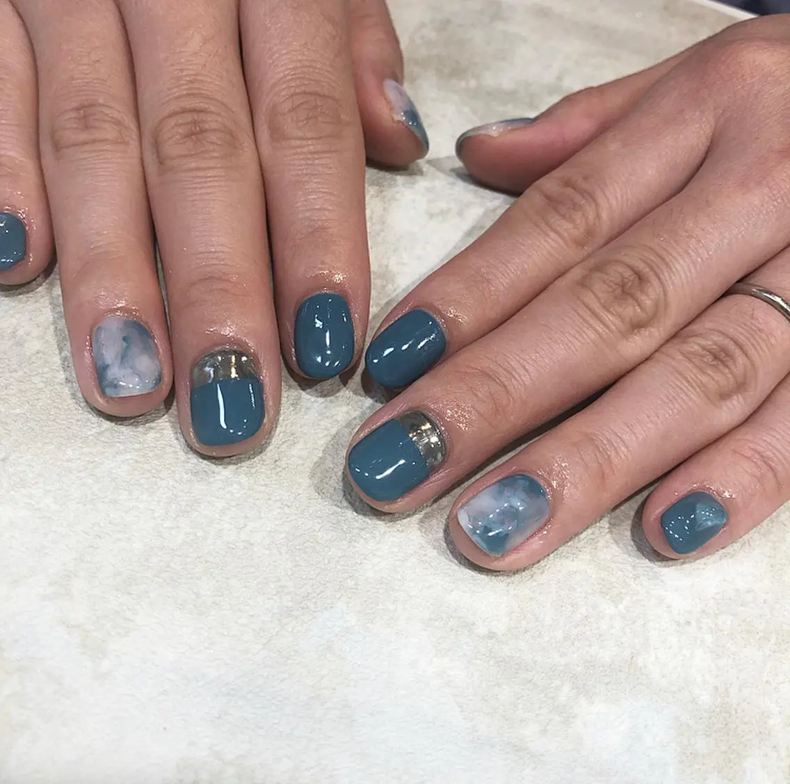 ネイル ニュアンスネイル rina eye&nailのマツエク・マツパデザイン