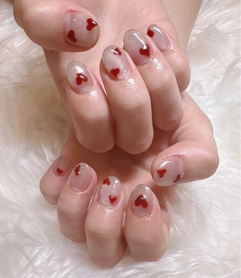ネイル 持ち込み キュート ネイルのネイルデザイン