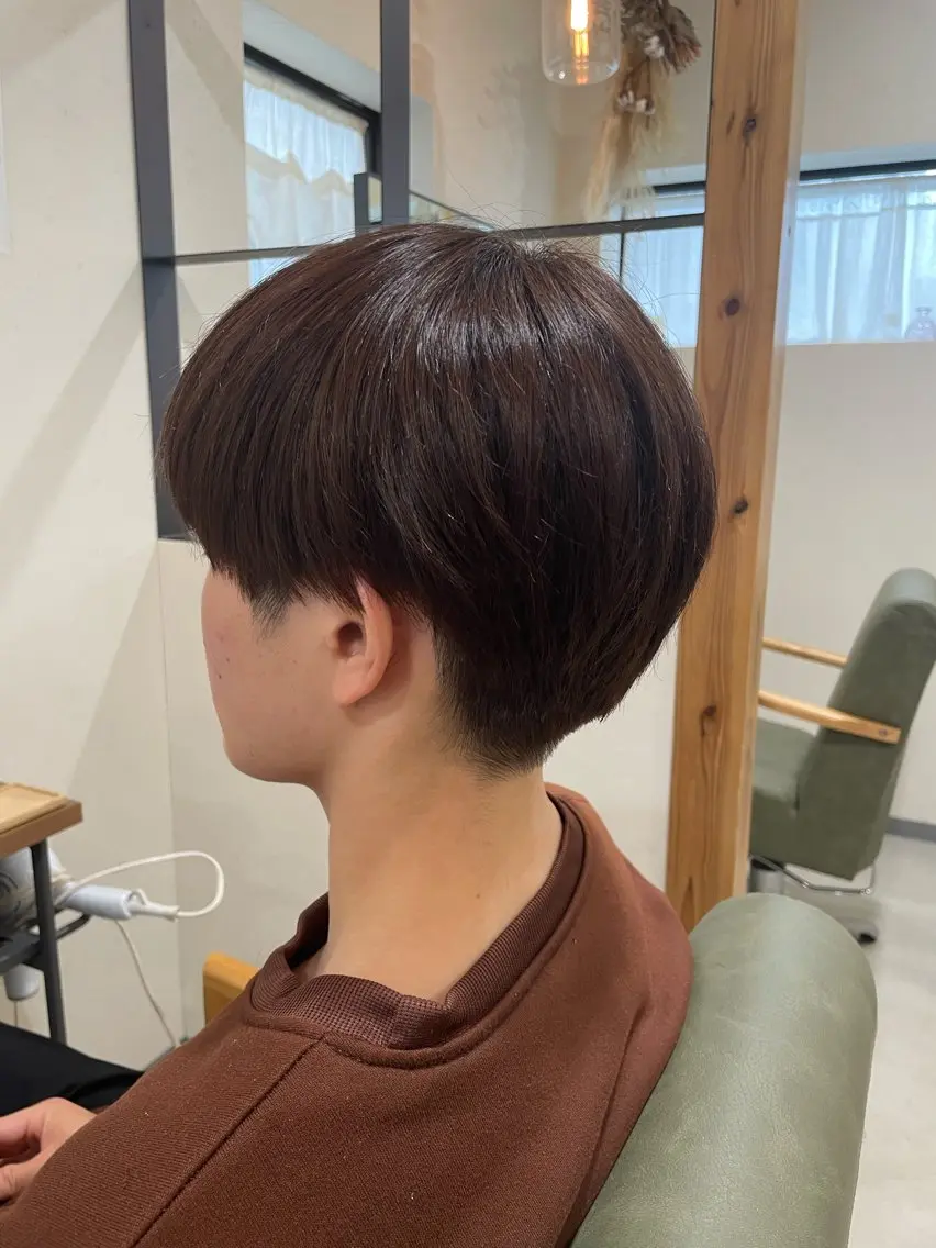 🖤minimo限定🖤カット+白髪染めの写真