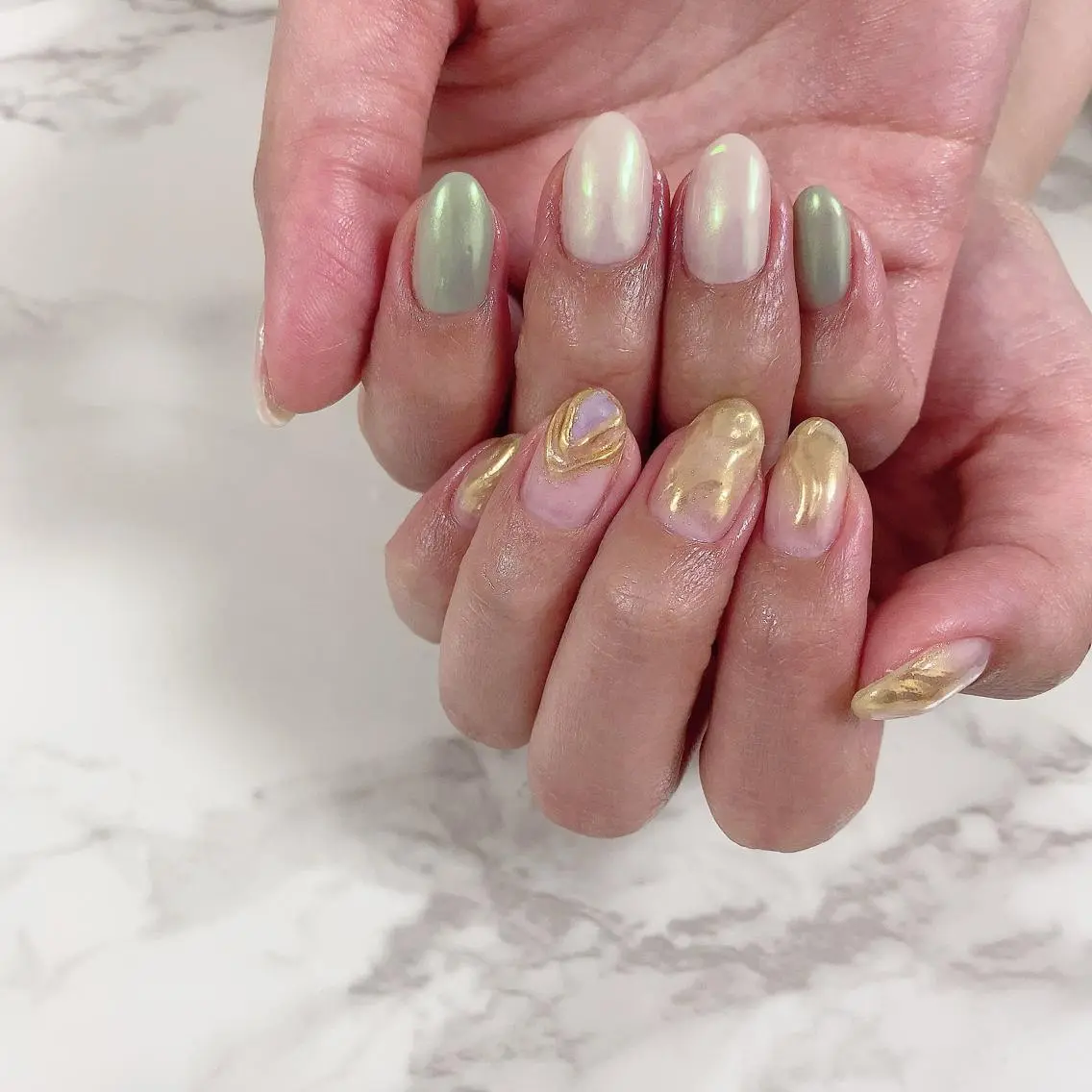 ネイル ハンドネイル SOL NAILのネイルデザイン