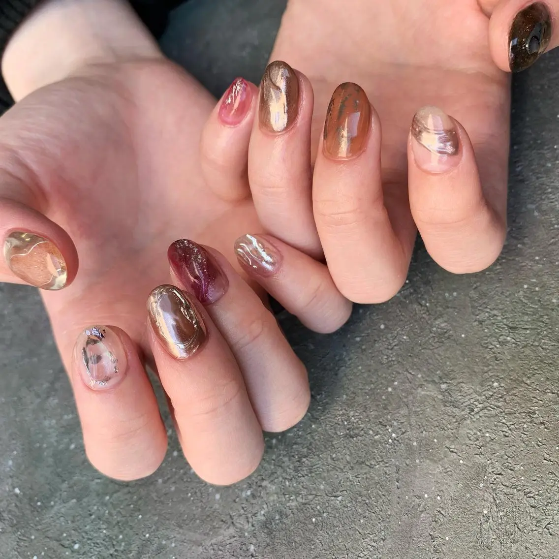 ネイル ハンドネイル ハンドケア lylynail YUUKAのネイルデザイン