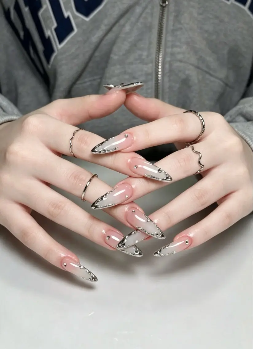 ネイル ジェルネイル 韓国ネイル シンプルネイル 夏ネイル ワンホンネイル NEM nailstudioのネイルデザイン