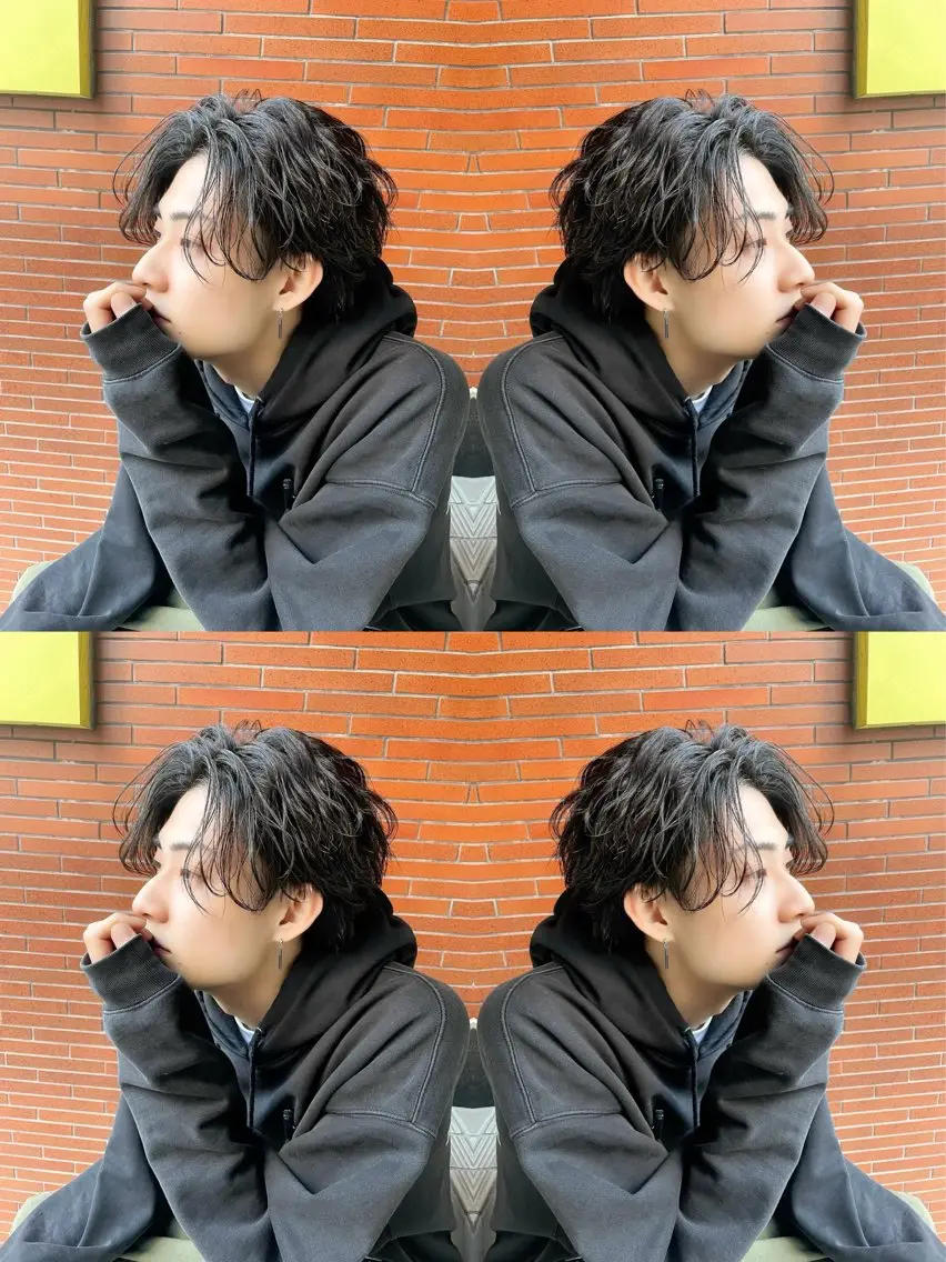 【🌊透明感抜群🌊】メンズカット➕メンズカラー➕トリートメントの写真
