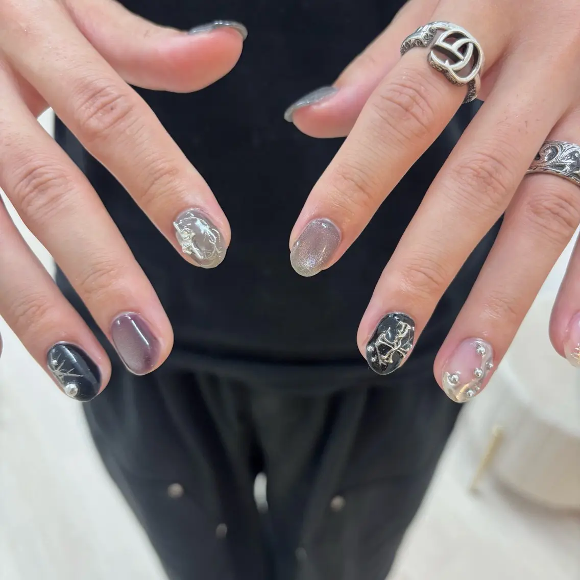 ネイル ハンドネイル nail salon &e rieのネイルデザイン