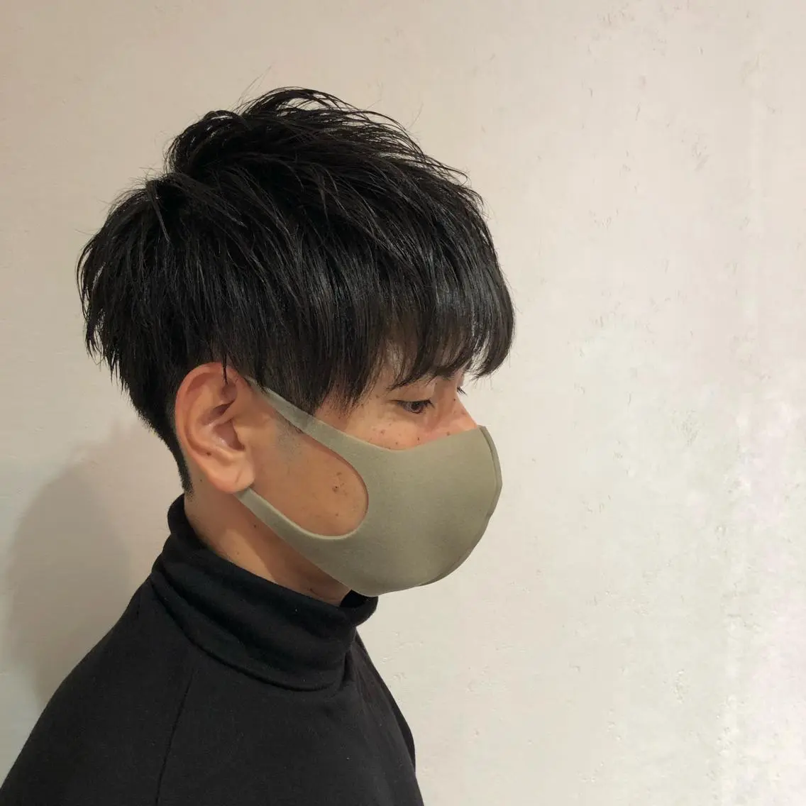 メンズ マッシュ ツーブロック 中村 玲美のヘアスタイル