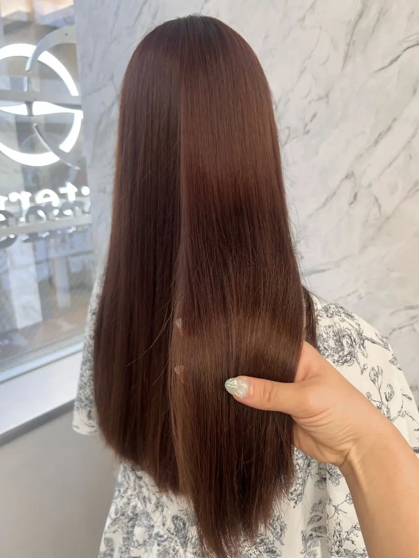 ロング 髪質改善 ‎🤍透明感カラー︎ ‎🤍YUURI🤍のヘアスタイル